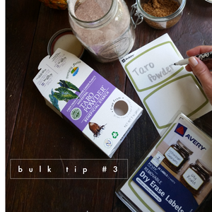 Bulk is Beautiful Tip #3: How To Label Bulk Flours