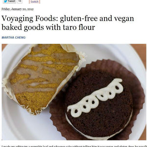 Honolulu Magazine - Voyaging Foods: gluten-free and vegan baked foods with taro flour