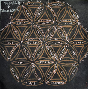 Commissioned Sacred Geometry Quantum Art
