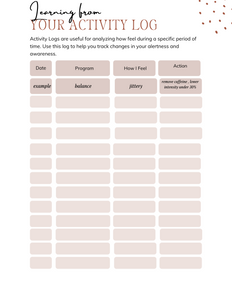 Feeling  and Activity Log