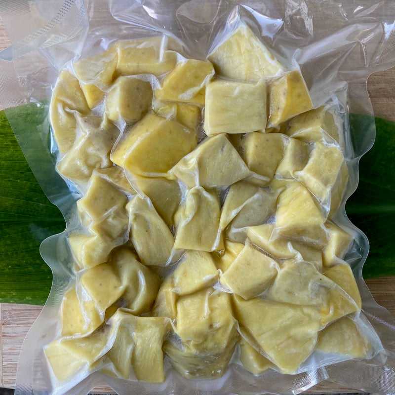 Steamed & frozen 'ulu - 10 oz
