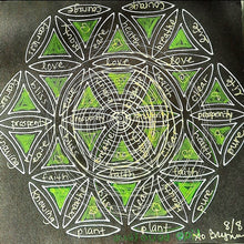 Commissioned Sacred Geometry Quantum Art