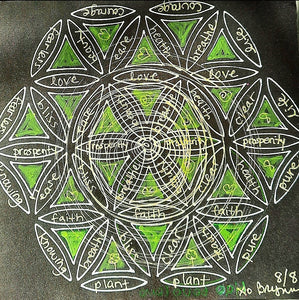 Commissioned Sacred Geometry Quantum Art