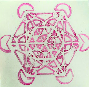 Commissioned Sacred Geometry Quantum Art